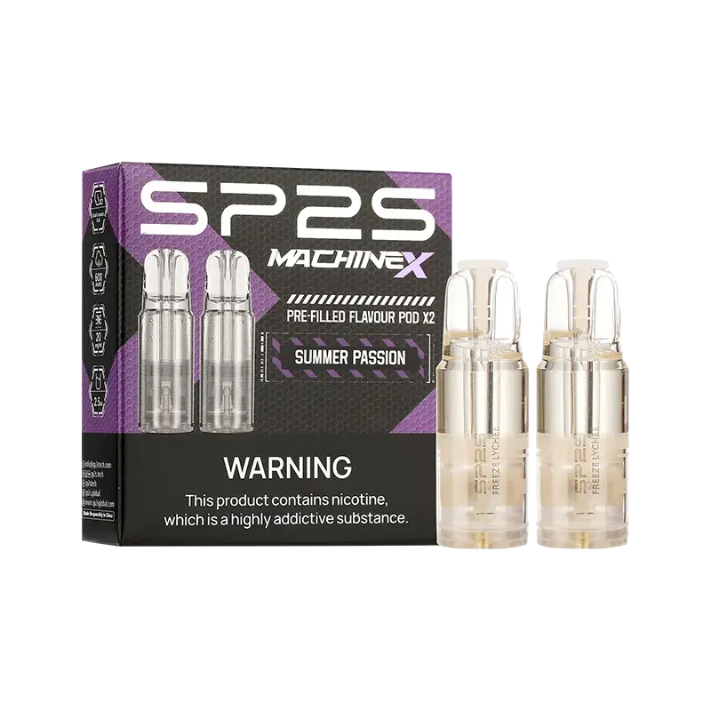 SP2S Machine X煙彈 16種口味 電子煙煙彈 通用一代主機 台灣現貨