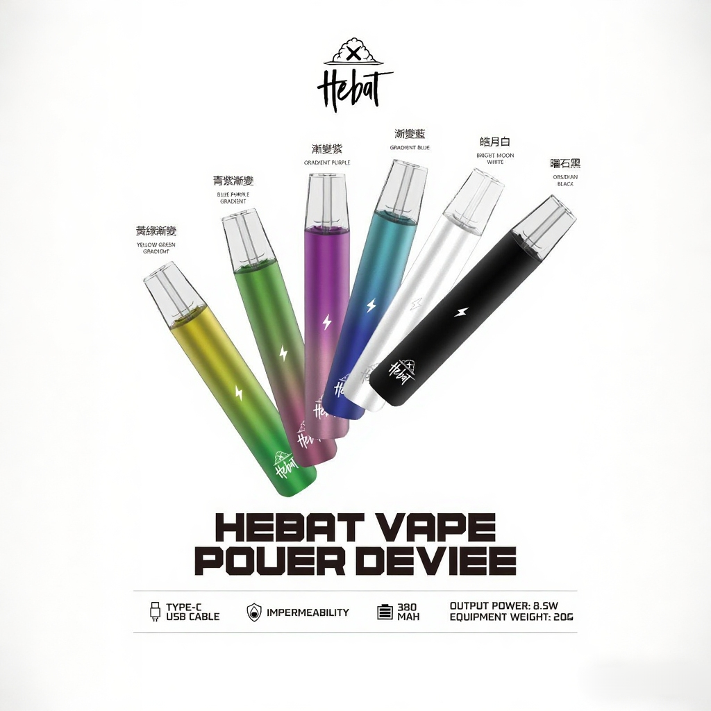 HEBAT喜貝電子煙主機 通用一代煙彈 台灣現貨